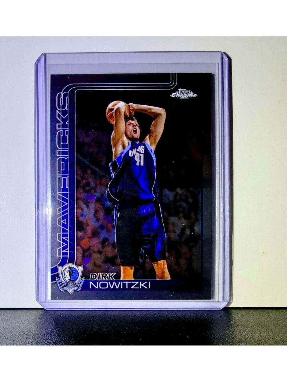 Dirk Nowitzki 2025-26 NBA Topps Chrome Update #146 Basketball Card Mavericks